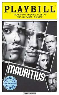 Mauritius Limited Edition Official Opening Night Playbill 